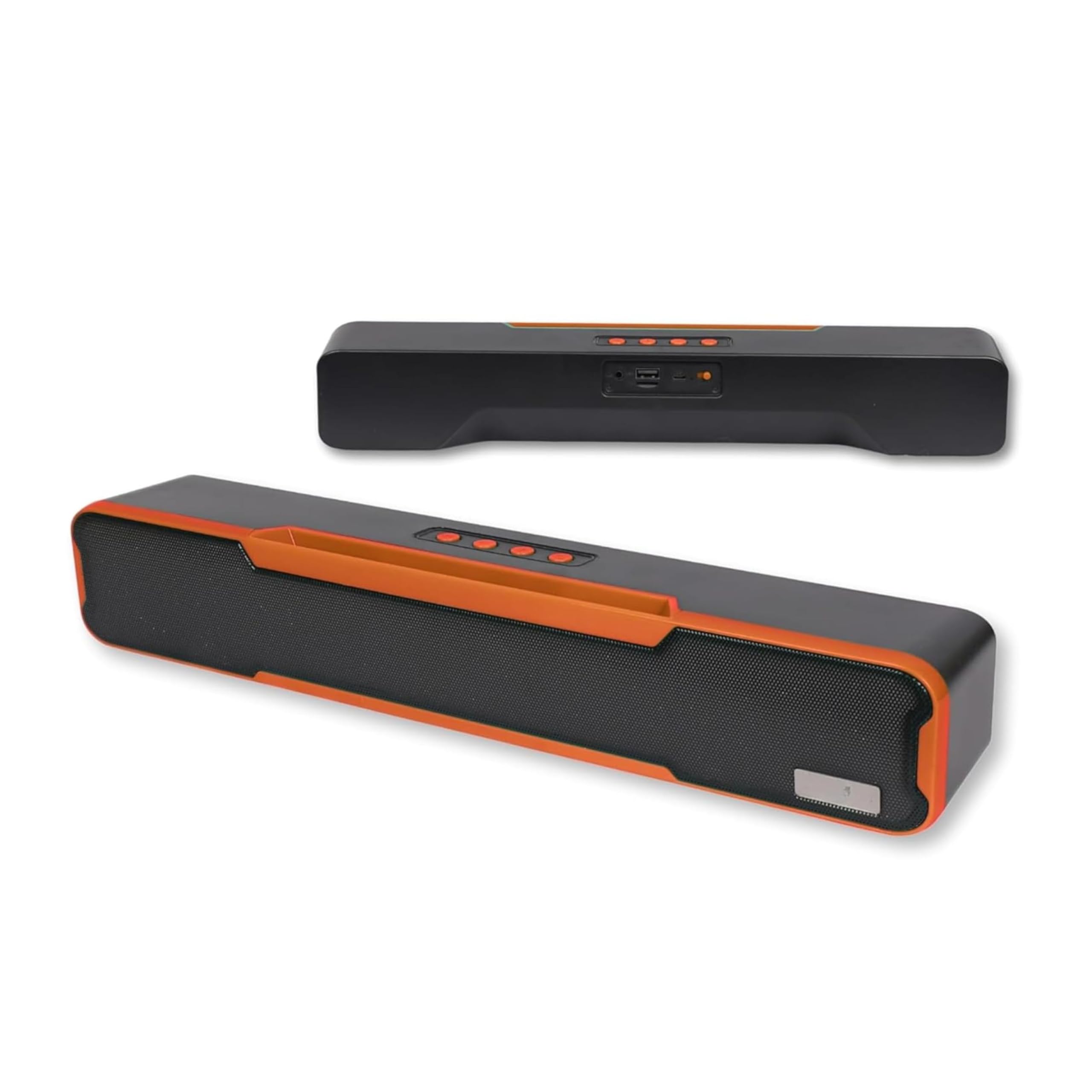HM-857 Portable Wireless Bluetooth Soundbar Speaker with RGB LED Display, Super Bass, FM Radio & TWS Connectivity