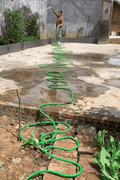Magic Expandable Water Hose Pipe with 7-Mode Spray Gun for Garden & Car Wash