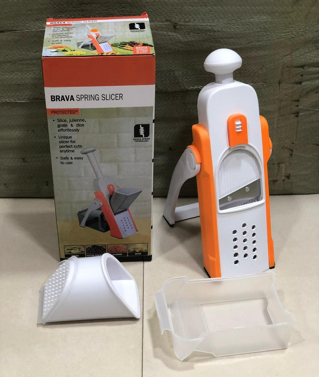 🥕🔪 Slice Smarter, Faster & Safer with the Brava Spring Slicer!