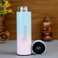 Smart Temperature Display Water Bottle – LED Touch Screen Cap | Insulated Stainless Steel Flask | By Omarbe Goods