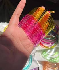 Jelly Bangles Set for Girls & Women – Trendy Transparent