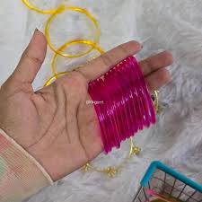 Jelly Bangles Set for Girls & Women – Trendy Transparent