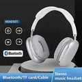 P9 Wireless Bluetooth Headphones with Mic, Noise Cancelling, Stereo Sound, Sports Gaming Earphones, TF Support, Memory Foam Cushions, 30 Hours Battery Life
