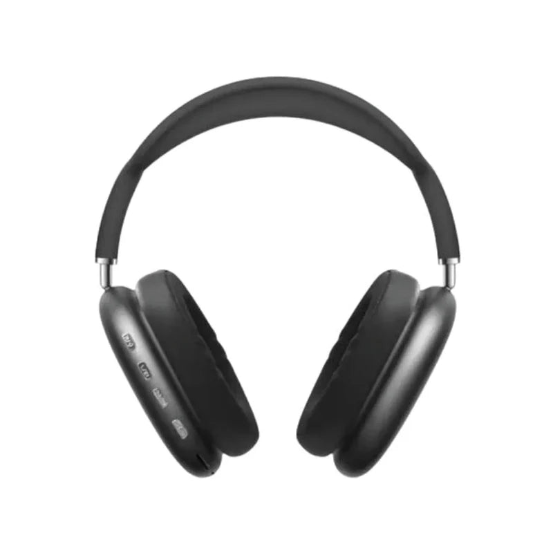 P9 Wireless Bluetooth Headphones with Mic, Noise Cancelling, Stereo Sound, Sports Gaming Earphones, TF Support, Memory Foam Cushions, 30 Hours Battery Life