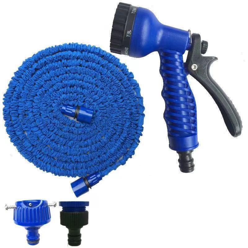 Magic Expandable Water Hose Pipe with 7-Mode Spray Gun for Garden & Car Wash