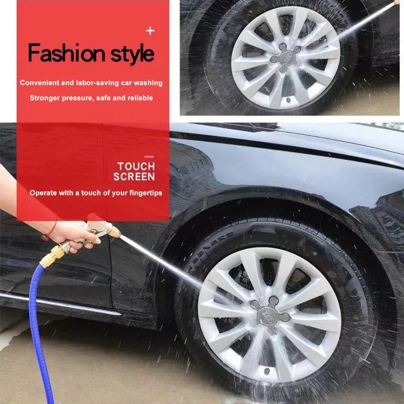 Magic Expandable Water Hose Pipe with 7-Mode Spray Gun for Garden & Car Wash