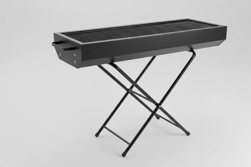 Portable Foldable BBQ Grill with Charcoal Tray – Perfect for Outdoor Cooking