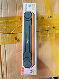 HM-857 Portable Wireless Bluetooth Soundbar Speaker with RGB LED Display, Super Bass, FM Radio & TWS Connectivity