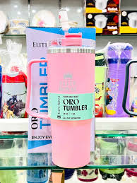 Elite Royal ORO Insulated Tumbler with Handle & Straw – Premium Stainless Steel Travel Mug | Hot & Cold Vacuum Flask