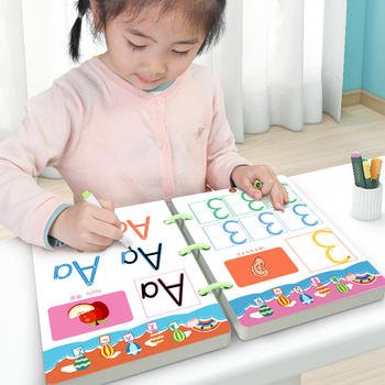 Kids Tracing Workbook – Pen Control Practice Cards (64 Pcs) for Ages 2–6