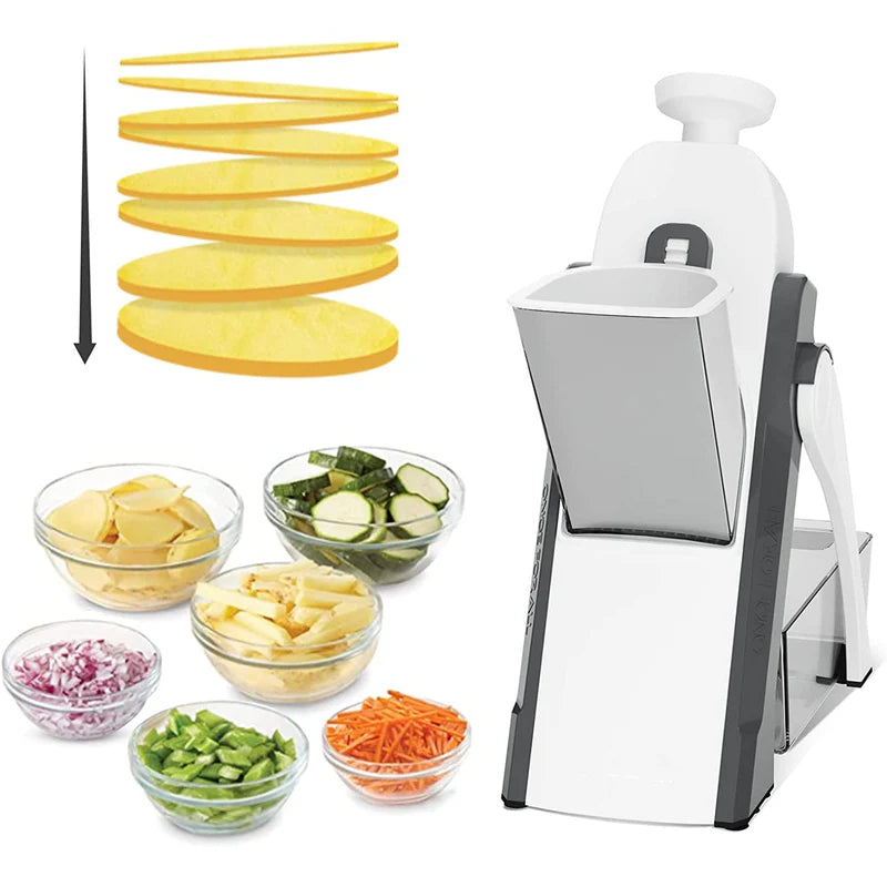 Manual Vegetable Chopper Potato Mandoline Slicer Veggie Cutter | Best selling in Pakistan