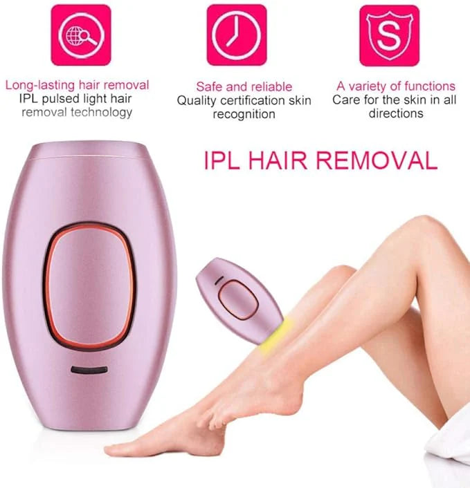 IPL Laser Hair Removal Machine – Smooth Skin Device for Women (Face & Body) 💎