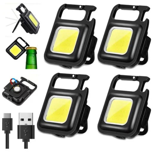 Pocket Power Light – Mini Keychain Flashlight with Magnet