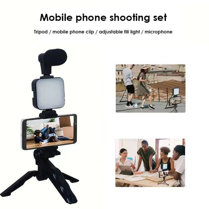 Smartphone and Camera Vlogging Studio Kits-