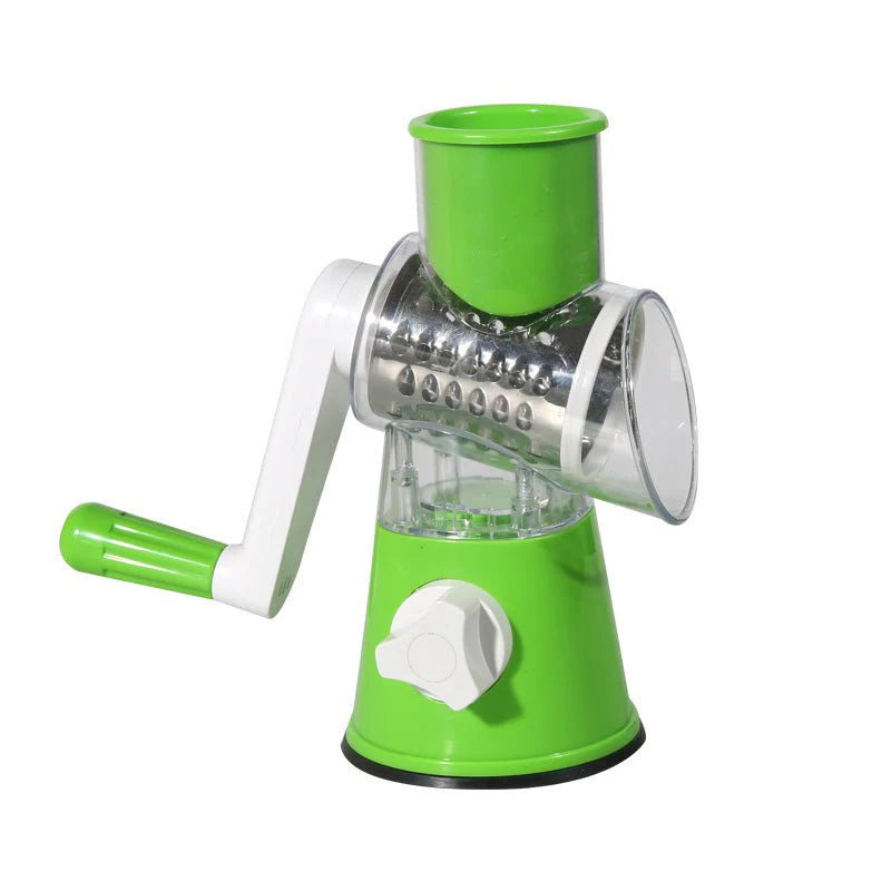 Table Top Drum Grater – Manual Rotary Vegetable Slicer & Cheese Grater