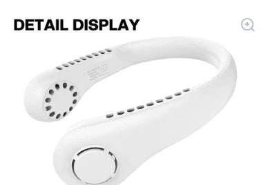 Hanging Neck Fan Hands Free Portable Fan - Rechargeable Mini USB Fan | Top Selling in Pakistan