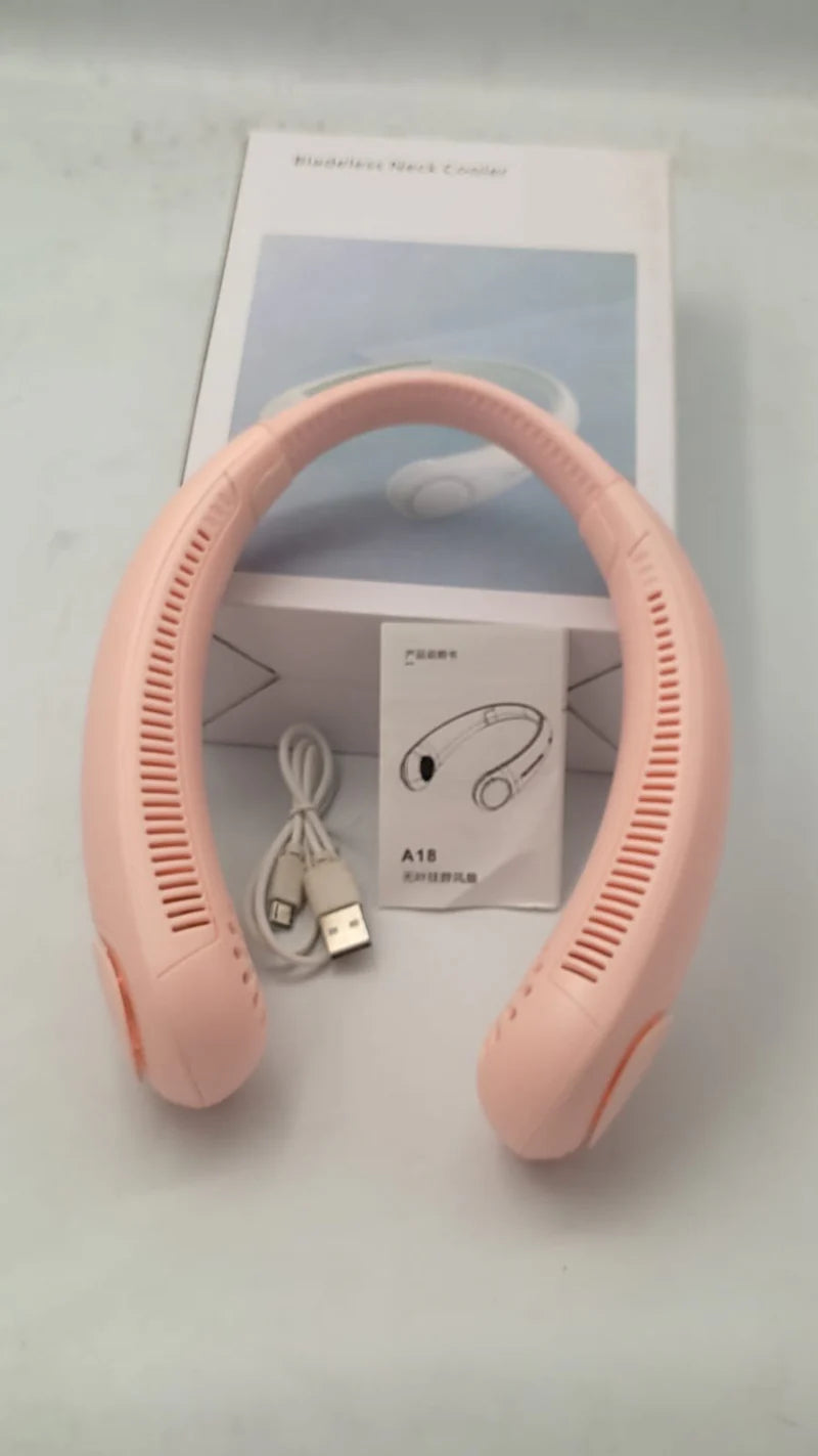 Hanging Neck Fan Hands Free Portable Fan - Rechargeable Mini USB Fan | Top Selling in Pakistan