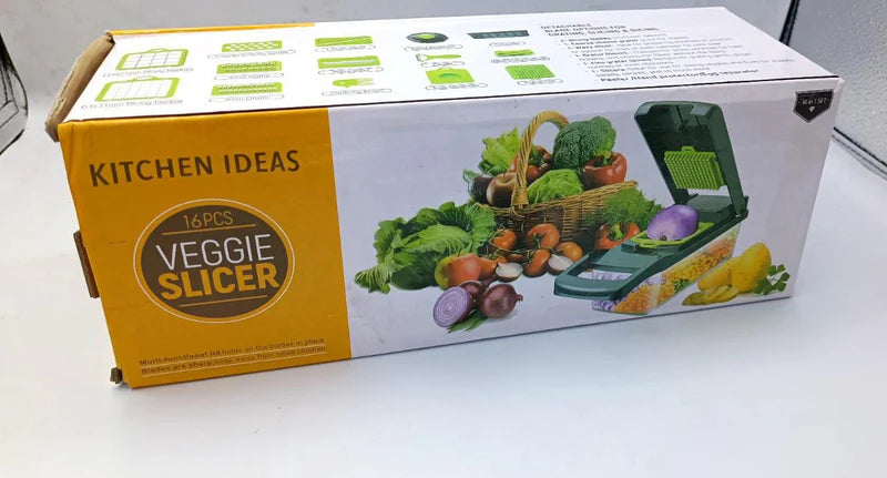 Vegetable Cutter Chopper & Slicer – 6-in-1 Multi Kitchen Tool