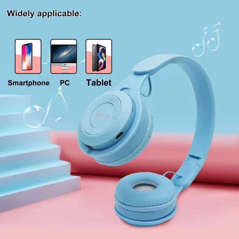 Y08 Wireless Bluetooth Headphones – Foldable Stereo Headset with Mic, FM Radio & TF Card 🎧